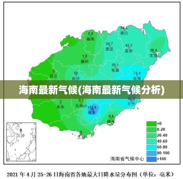 海南最新气候(海南最新气候分析) 海南最新气候(海南最新气候分析)