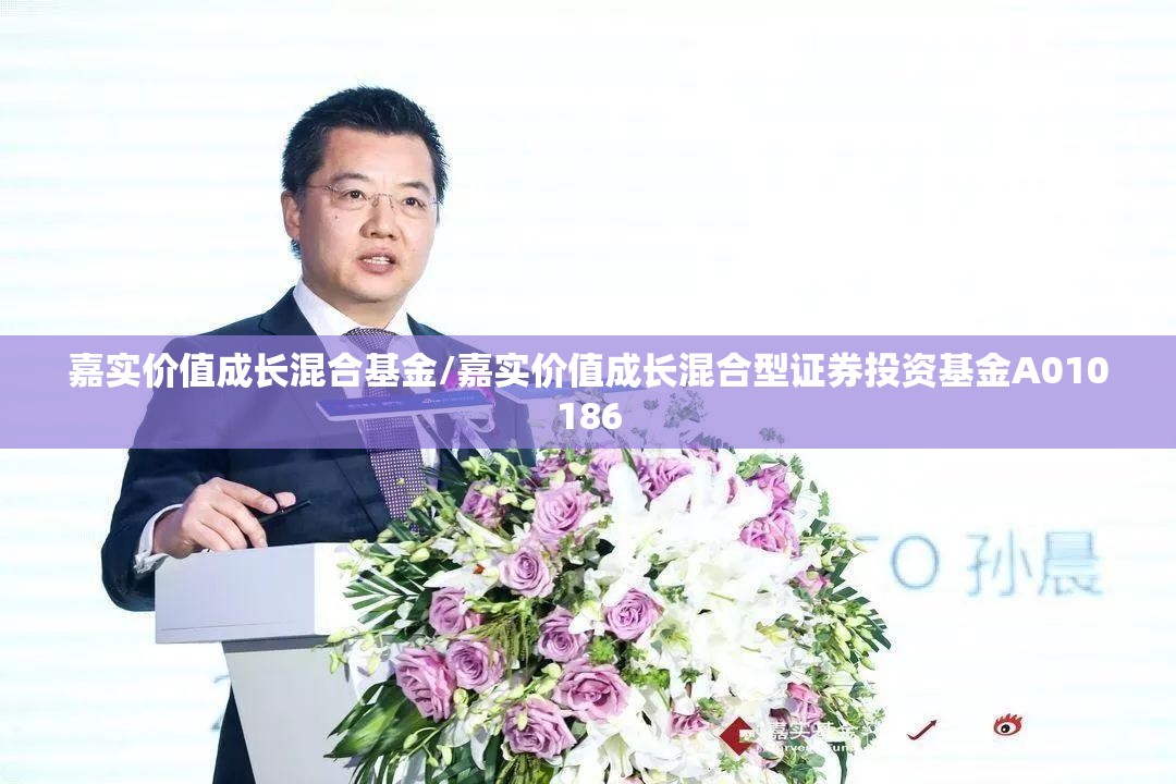 嘉实价值成长混合基金/嘉实价值成长混合型证券投资基金A010186 嘉实价值成长混合基金/嘉实价值成长混合型证券投资基金A010186