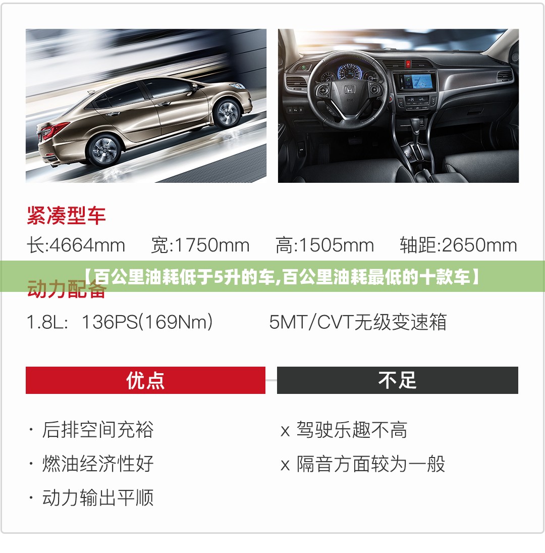 【百公里油耗低于5升的车,百公里油耗最低的十款车】 【百公里油耗低于5升的车,百公里油耗最低的十款车】