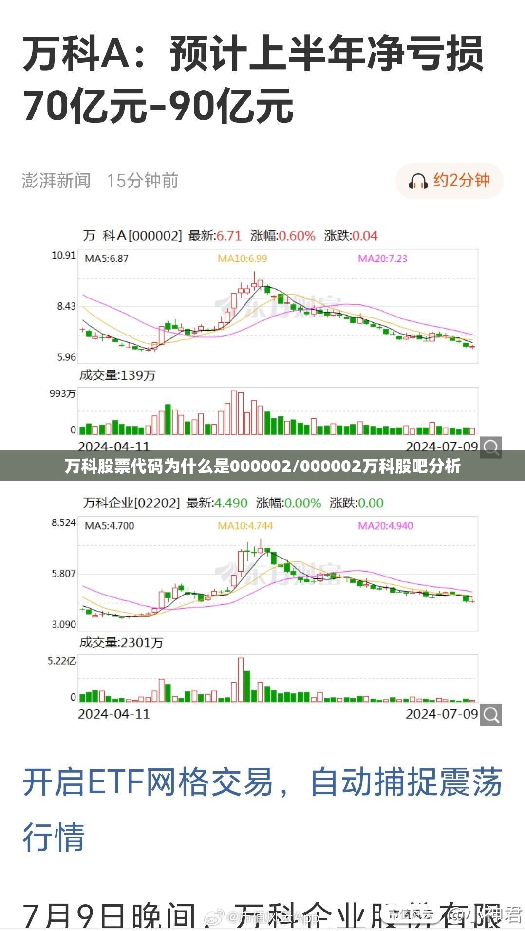 万科股票代码为什么是000002/000002万科股吧分析 万科股票代码为什么是000002/000002万科股吧分析