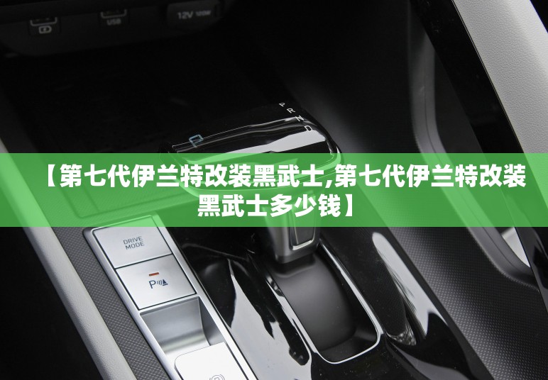 【第七代伊兰特改装黑武士,第七代伊兰特改装黑武士多少钱】