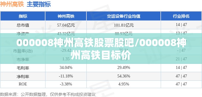 000008神州高铁股票股吧/000008神州高铁目标价 000008神州高铁股票股吧/000008神州高铁目标价