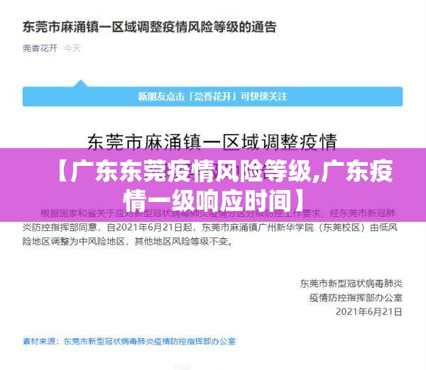 【广东东莞疫情风险等级,广东疫情一级响应时间】 【广东东莞疫情风险等级,广东疫情一级响应时间】