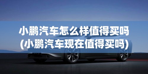 小鹏汽车怎么样值得买吗(小鹏汽车现在值得买吗)