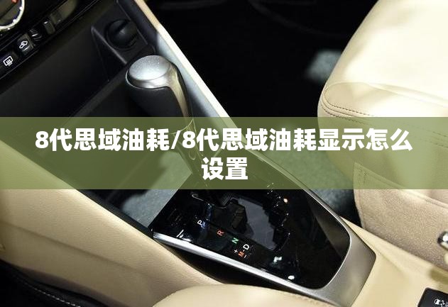 8代思域油耗/8代思域油耗显示怎么设置 8代思域油耗/8代思域油耗显示怎么设置