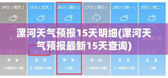 漯河天气预报15天明细(漯河天气预报最新15天查询) 漯河天气预报15天明细(漯河天气预报最新15天查询)