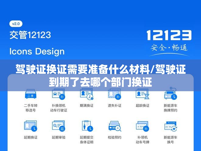 驾驶证换证需要准备什么材料/驾驶证到期了去哪个部门换证