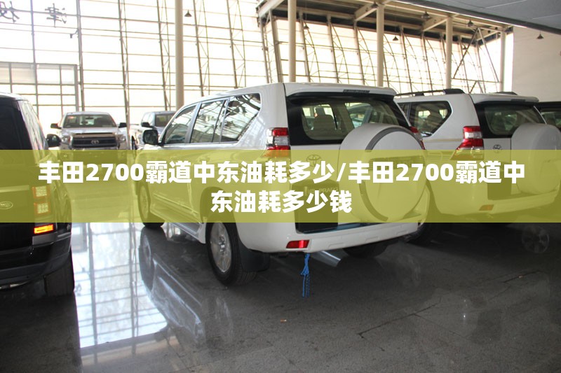 丰田2700霸道中东油耗多少/丰田2700霸道中东油耗多少钱 丰田2700霸道中东油耗多少/丰田2700霸道中东油耗多少钱