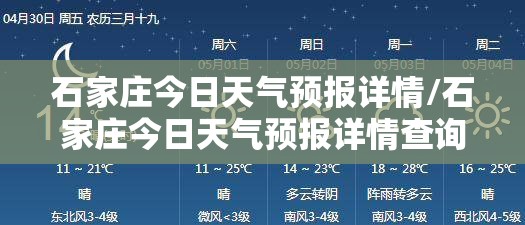 石家庄今日天气预报详情/石家庄今日天气预报详情查询