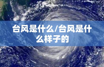 台风是什么/台风是什么样子的 台风是什么/台风是什么样子的