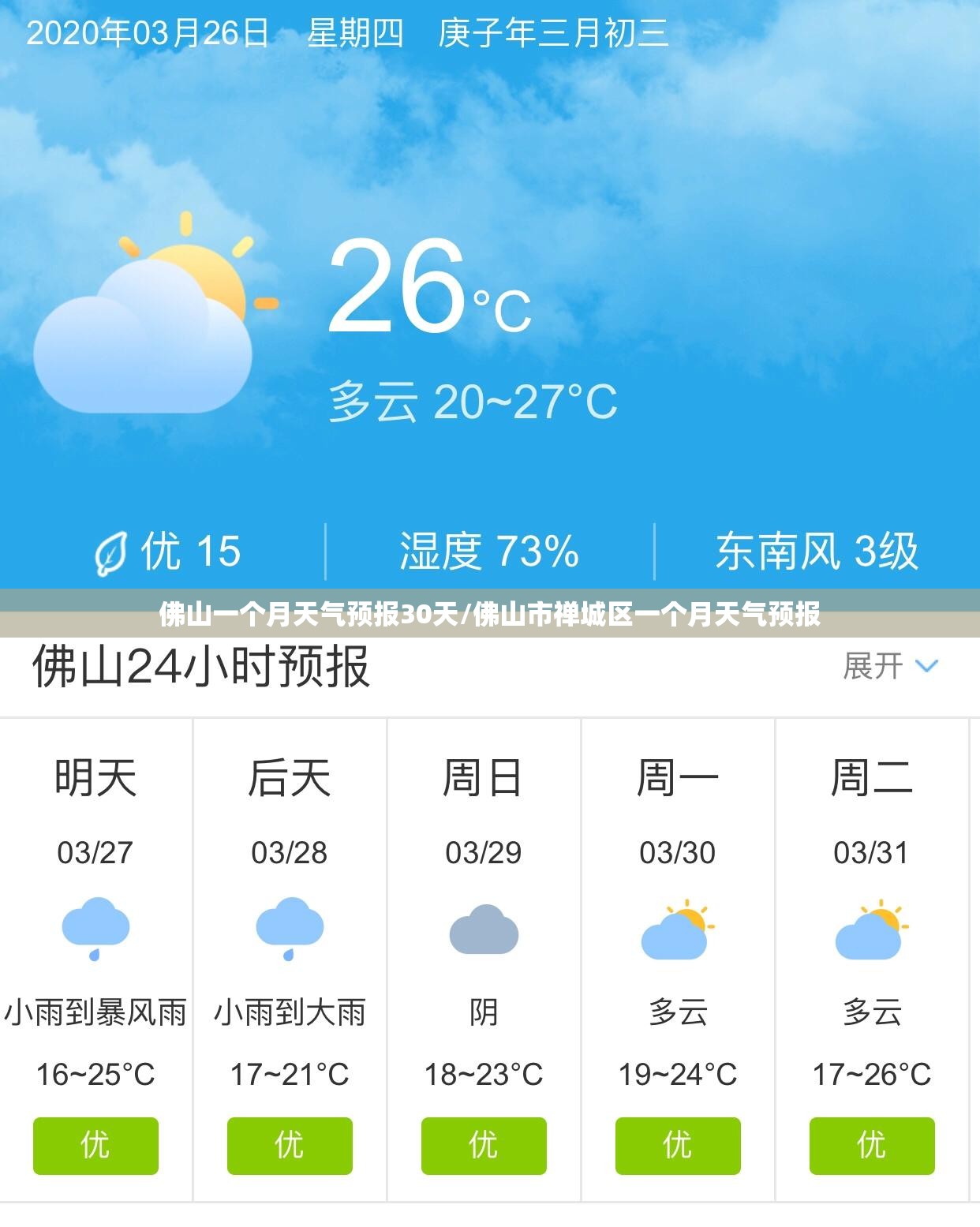佛山一个月天气预报30天/佛山市禅城区一个月天气预报 佛山一个月天气预报30天/佛山市禅城区一个月天气预报