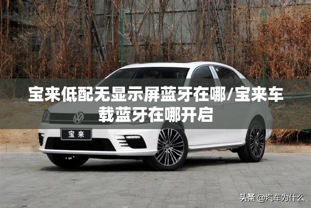 宝来低配无显示屏蓝牙在哪/宝来车载蓝牙在哪开启