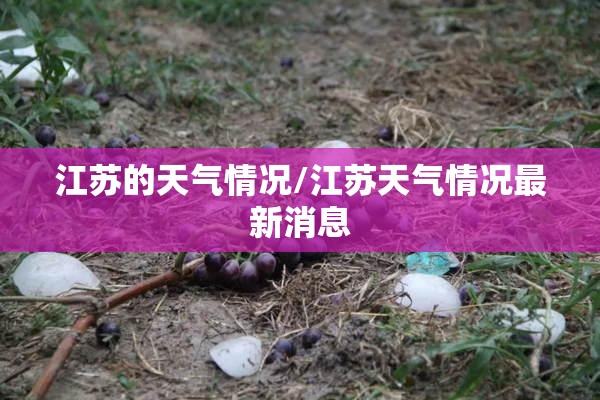 江苏的天气情况/江苏天气情况最新消息 江苏的天气情况/江苏天气情况最新消息