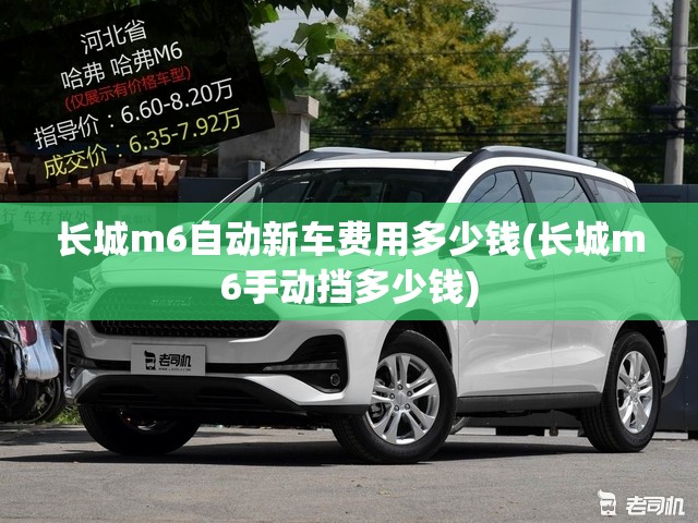 长城m6自动新车费用多少钱(长城m6手动挡多少钱) 长城m6自动新车费用多少钱(长城m6手动挡多少钱)