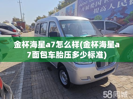 金杯海星a7怎么样(金杯海星a7面包车胎压多少标准)