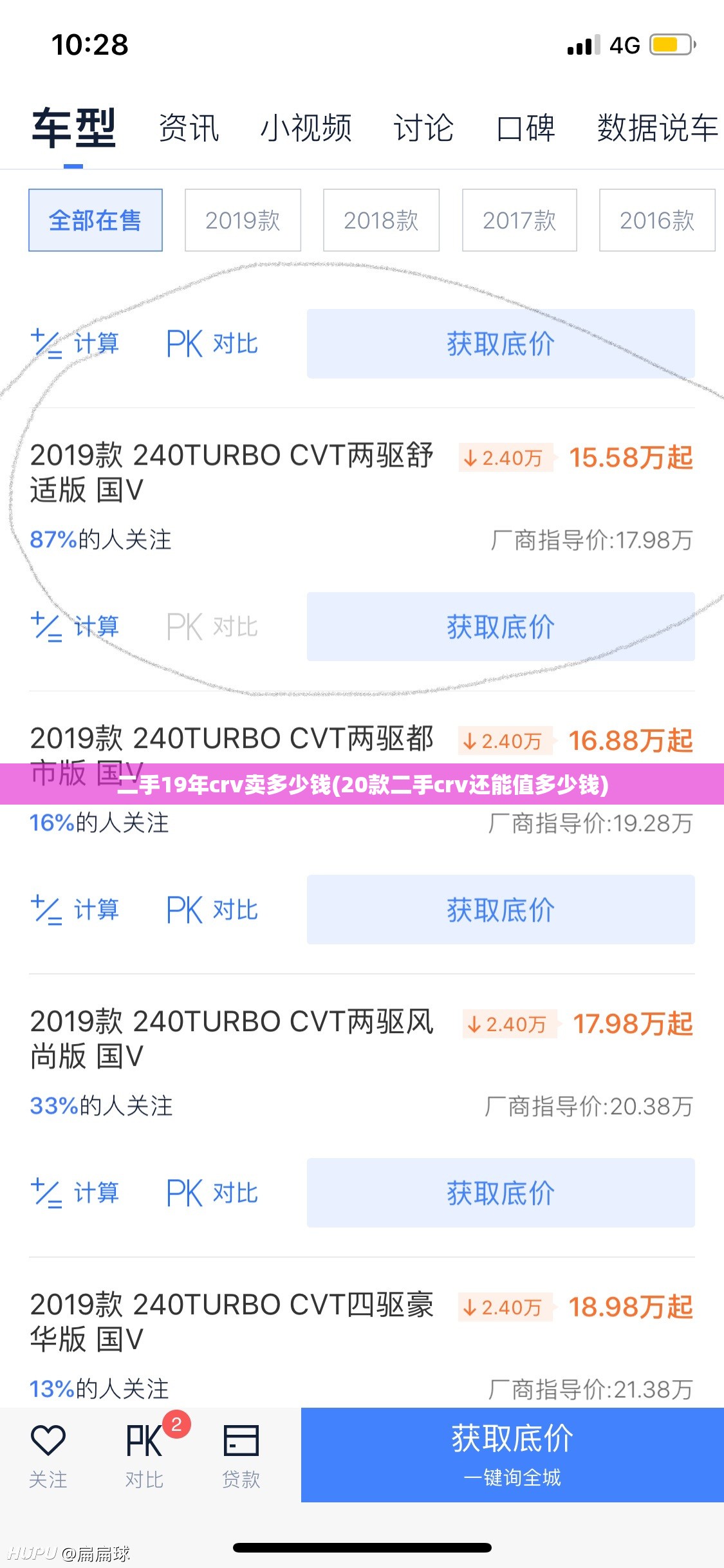 二手19年crv卖多少钱(20款二手crv还能值多少钱) 二手19年crv卖多少钱(20款二手crv还能值多少钱)