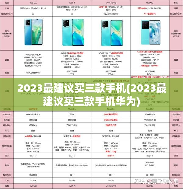 2023最建议买三款手机(2023最建议买三款手机华为)