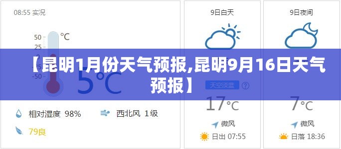 【昆明1月份天气预报,昆明9月16日天气预报】