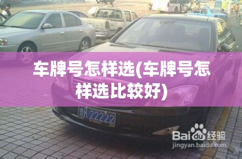 车牌号怎样选(车牌号怎样选比较好) 车牌号怎样选(车牌号怎样选比较好)