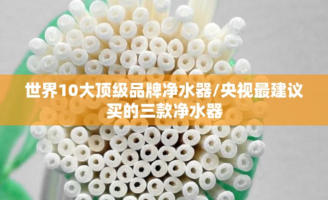 世界10大顶级品牌净水器/央视最建议买的三款净水器 世界10大顶级品牌净水器/央视最建议买的三款净水器