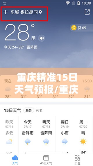 重庆精准15日天气预报/重庆15日天气预报详情表 重庆精准15日天气预报/重庆15日天气预报详情表