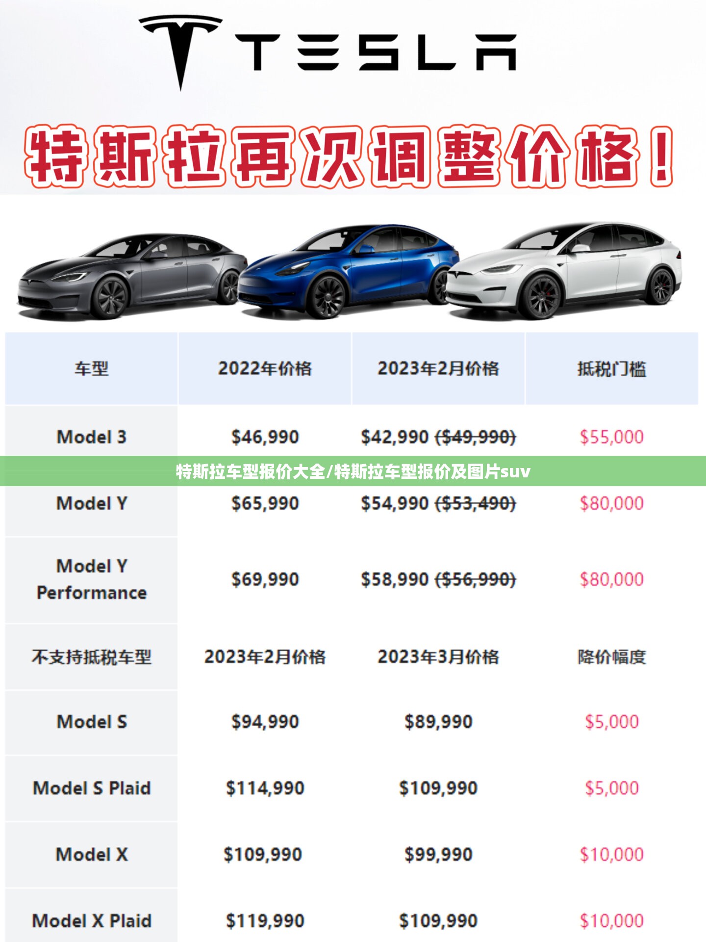 特斯拉车型报价大全/特斯拉车型报价及图片suv 特斯拉车型报价大全/特斯拉车型报价及图片suv