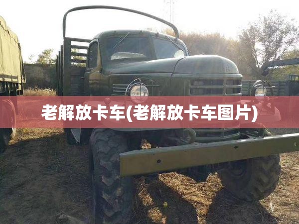 老解放卡车(老解放卡车图片)