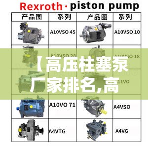 【高压柱塞泵厂家排名,高压柱塞泵型号大全】 【高压柱塞泵厂家排名,高压柱塞泵型号大全】