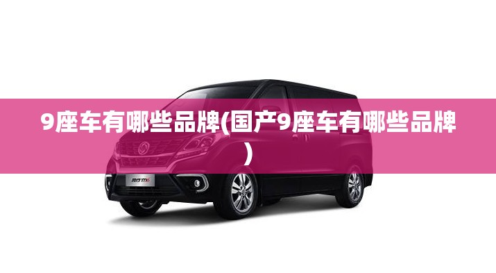 9座车有哪些品牌(国产9座车有哪些品牌) 9座车有哪些品牌(国产9座车有哪些品牌)