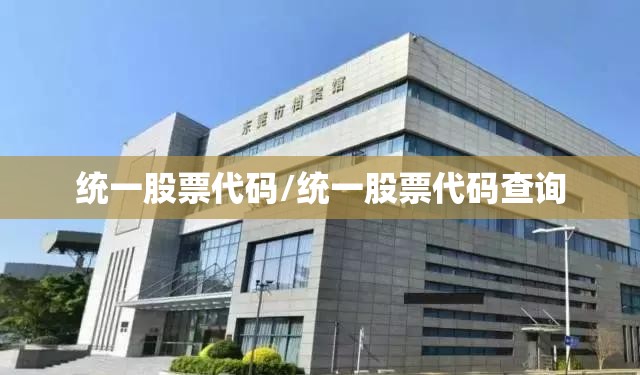 统一股票代码/统一股票代码查询 统一股票代码/统一股票代码查询