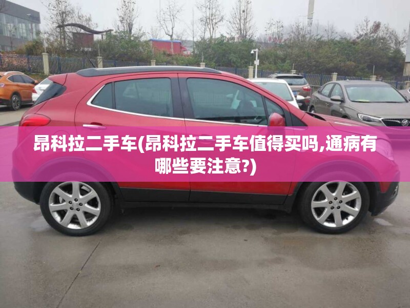 昂科拉二手车(昂科拉二手车值得买吗,通病有哪些要注意?) 昂科拉二手车(昂科拉二手车值得买吗,通病有哪些要注意?)