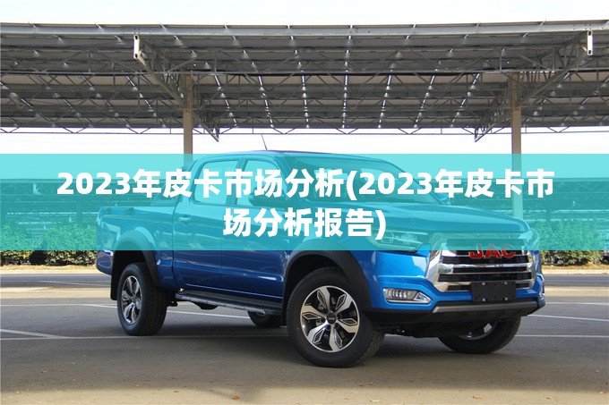 2023年皮卡市场分析(2023年皮卡市场分析报告) 2023年皮卡市场分析(2023年皮卡市场分析报告)