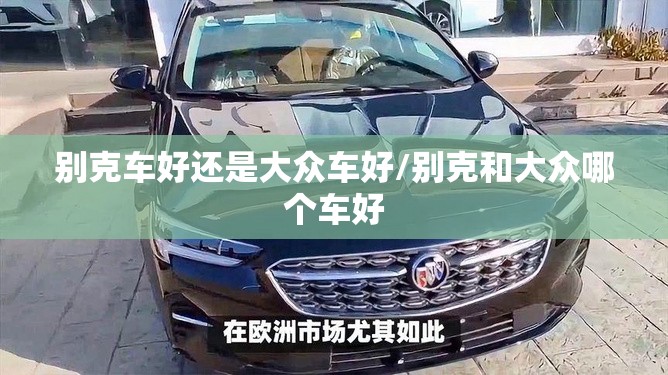 别克车好还是大众车好/别克和大众哪个车好 别克车好还是大众车好/别克和大众哪个车好