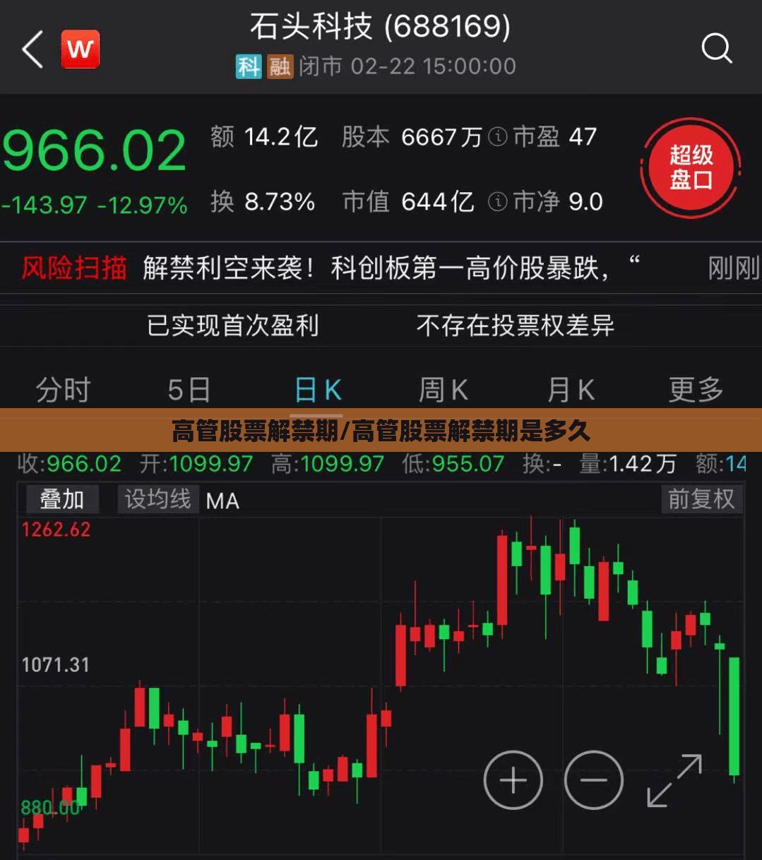 高管股票解禁期/高管股票解禁期是多久