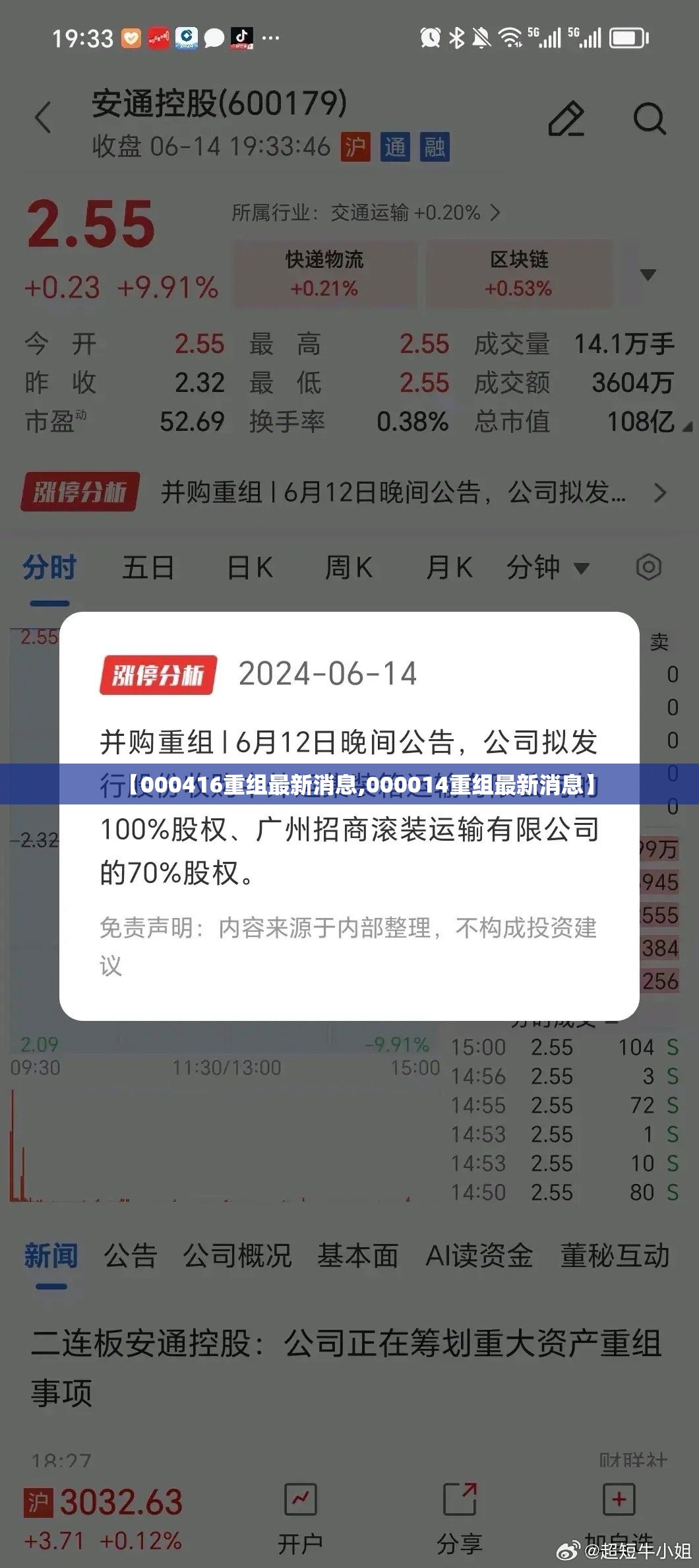 【000416重组最新消息,000014重组最新消息】