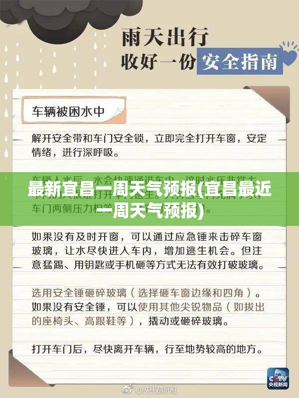 最新宜昌一周天气预报(宜昌最近一周天气预报) 最新宜昌一周天气预报(宜昌最近一周天气预报)