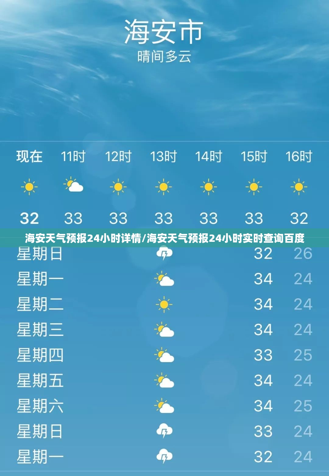 海安天气预报24小时详情/海安天气预报24小时实时查询百度 海安天气预报24小时详情/海安天气预报24小时实时查询百度