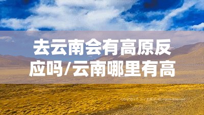 去云南会有高原反应吗/云南哪里有高原反应 去云南会有高原反应吗/云南哪里有高原反应