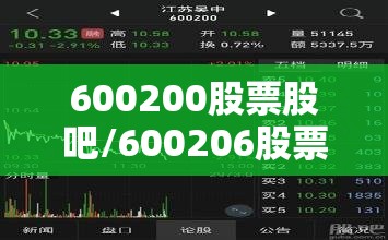 600200股票股吧/600206股票股吧 600200股票股吧/600206股票股吧