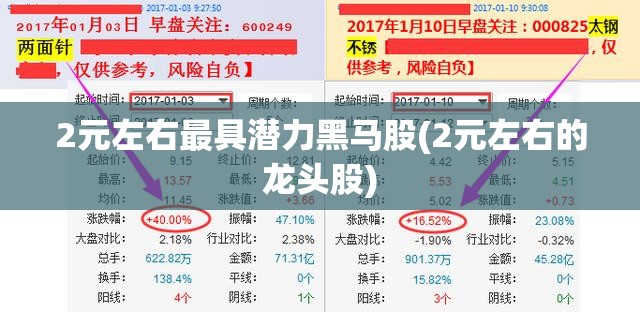 2元左右最具潜力黑马股(2元左右的龙头股) 2元左右最具潜力黑马股(2元左右的龙头股)