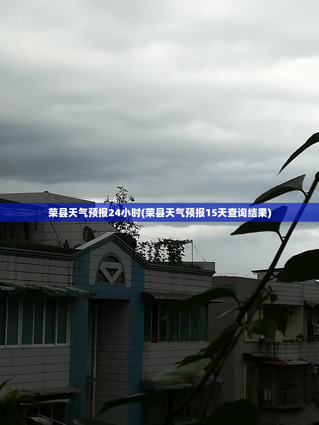 荣县天气预报24小时(荣县天气预报15天查询结果)