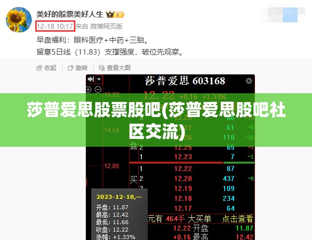 莎普爱思股票股吧(莎普爱思股吧社区交流)