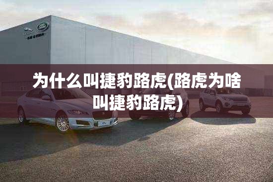 为什么叫捷豹路虎(路虎为啥叫捷豹路虎) 为什么叫捷豹路虎(路虎为啥叫捷豹路虎)