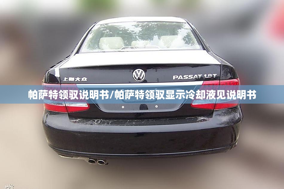 帕萨特领驭说明书/帕萨特领驭显示冷却液见说明书 帕萨特领驭说明书/帕萨特领驭显示冷却液见说明书
