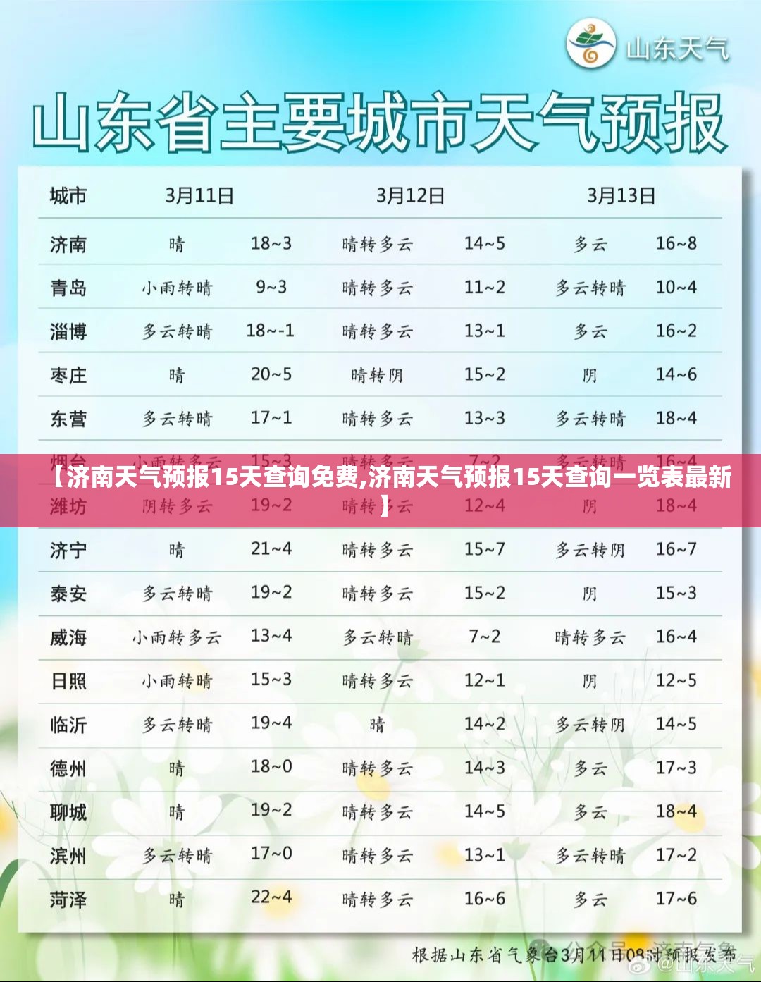 【济南天气预报15天查询免费,济南天气预报15天查询一览表最新】 【济南天气预报15天查询免费,济南天气预报15天查询一览表最新】