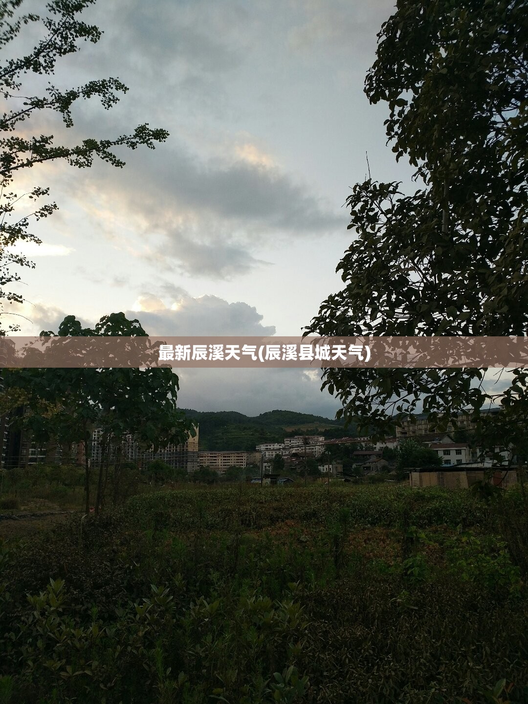 最新辰溪天气(辰溪县城天气) 最新辰溪天气(辰溪县城天气)