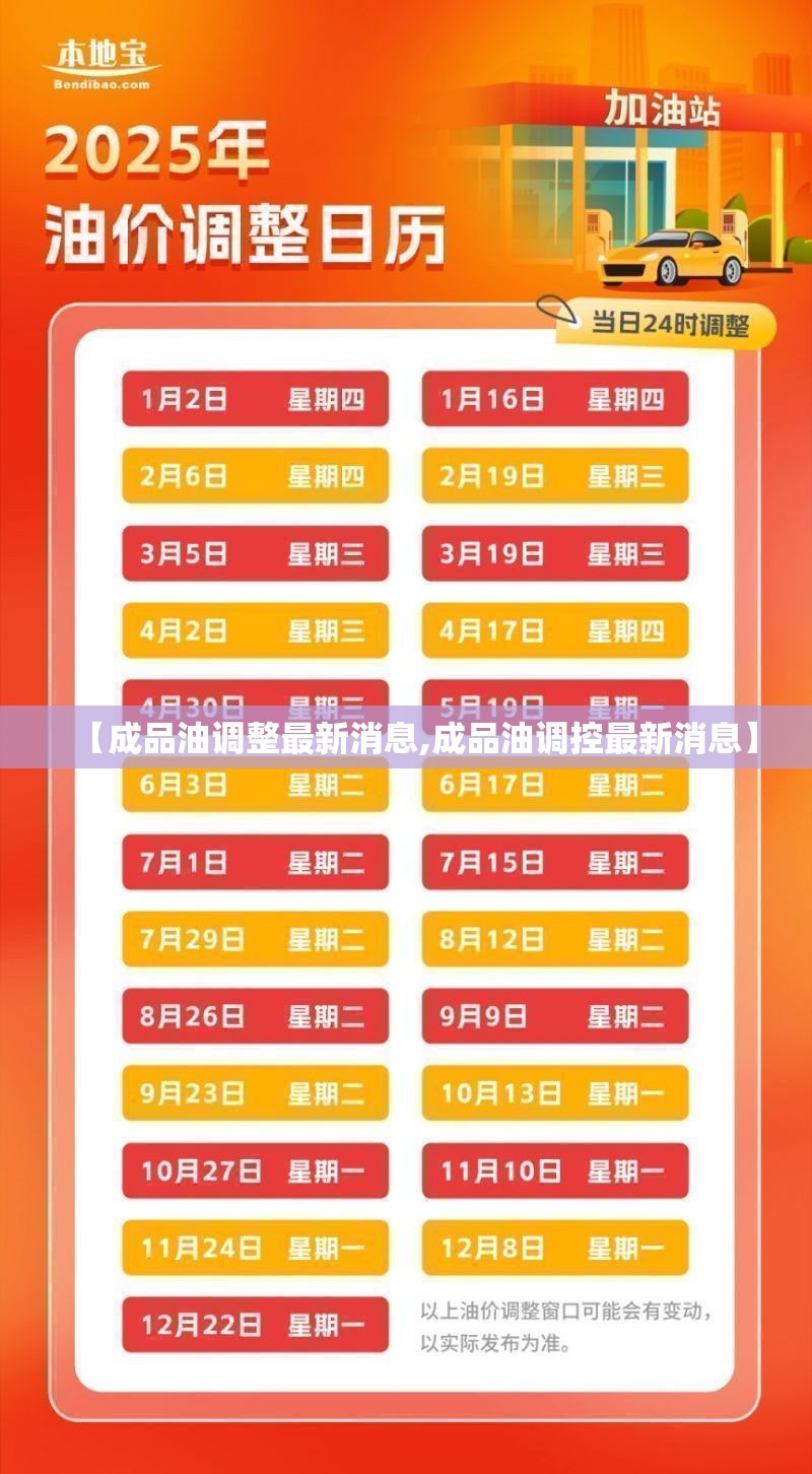 【成品油调整最新消息,成品油调控最新消息】 【成品油调整最新消息,成品油调控最新消息】