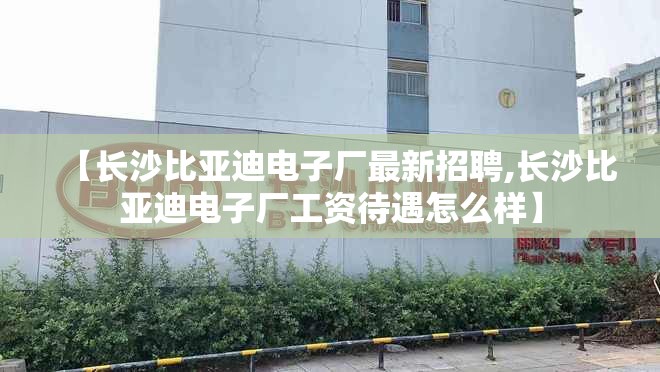 【长沙比亚迪电子厂最新招聘,长沙比亚迪电子厂工资待遇怎么样】 【长沙比亚迪电子厂最新招聘,长沙比亚迪电子厂工资待遇怎么样】