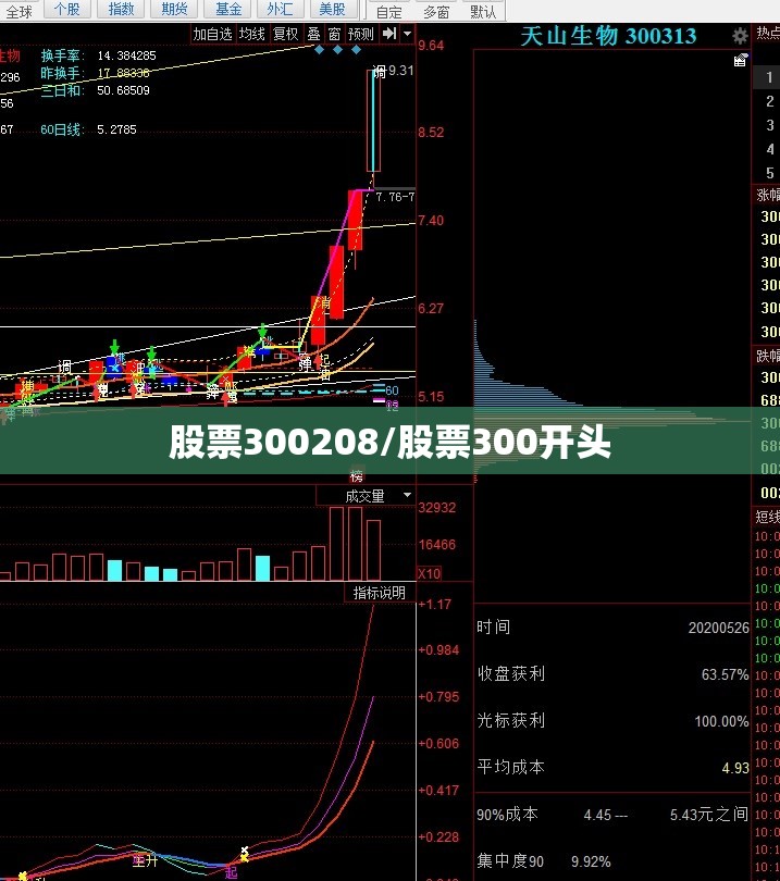 股票300208/股票300开头