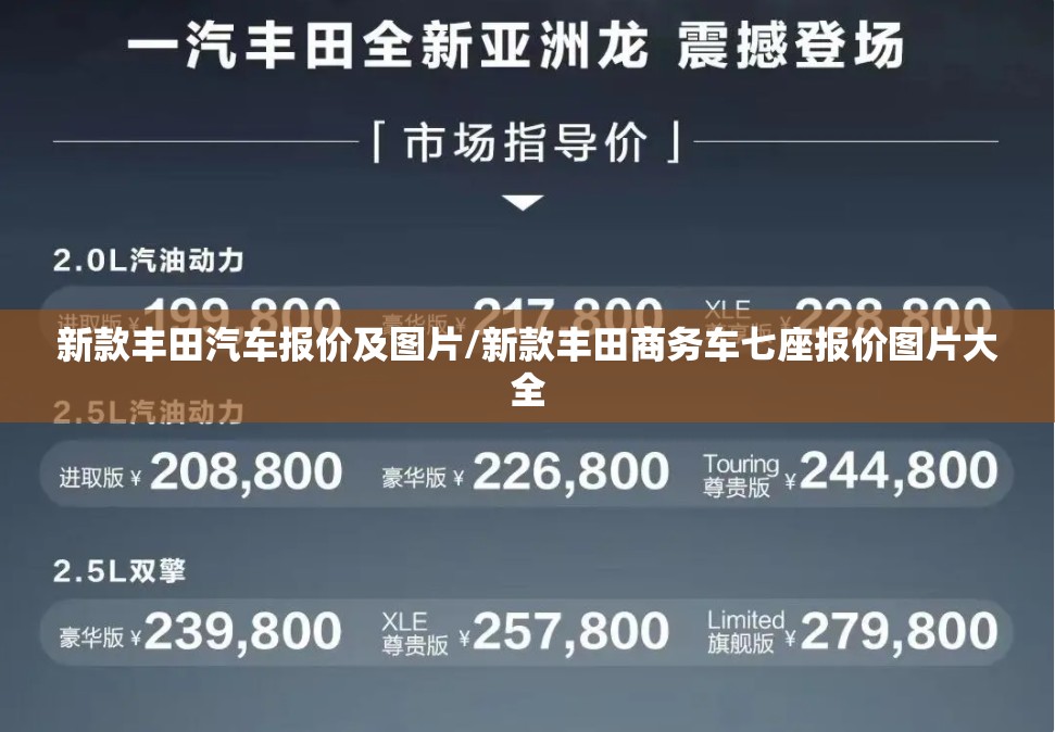 新款丰田汽车报价及图片/新款丰田商务车七座报价图片大全 新款丰田汽车报价及图片/新款丰田商务车七座报价图片大全
